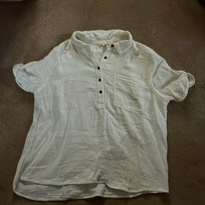 Cream white a.n.a. blouse